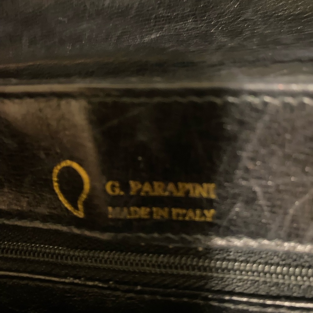 Made in Italy giani parapini. Crocodile leather hand bag